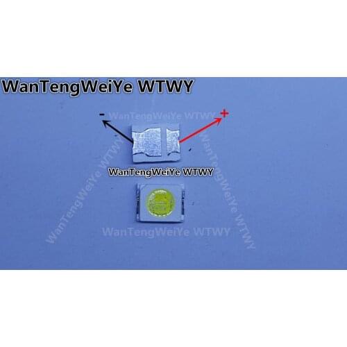 200PCS JUFEI LED Backlight DOUBLE CHIPS 1W 3V 3528 2835 Cool white LCD Backlight for TV TV Application