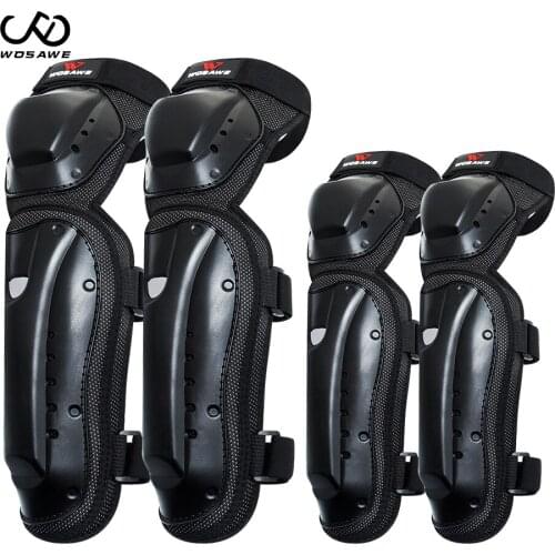 WOSAWE Adult Motorcycle Kneepads skateboard Pulley Motocross Knee Guard Motorbike Ridng Protective Gear motorcycle protection