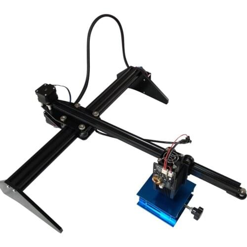 2500w DIY desktop mini engraving machine marking plotter 300*400 area single arm machine laser toy