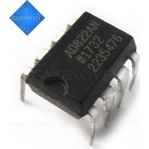 5pcs/lot AD822ANZ AD822AN AD822 DIP-8 In Stock