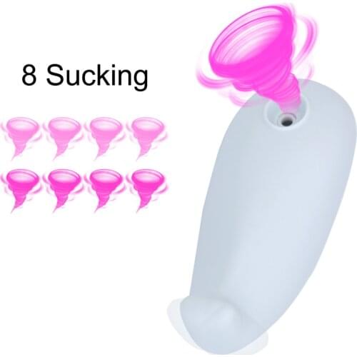 8 Speeds Clitoris Stimulator Female Orgasm Nipple Vaginal Massager Whale Sucking Vibrator Sex Toys For Women Masturbator