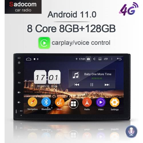 PX6 DSP 2 din TDA7851 Android 10.0 4GB RAM+64GB Car DVD Player Wifi RDS RADIO GPS car radio 5.0 For Toyota Fortuner 2016 2017