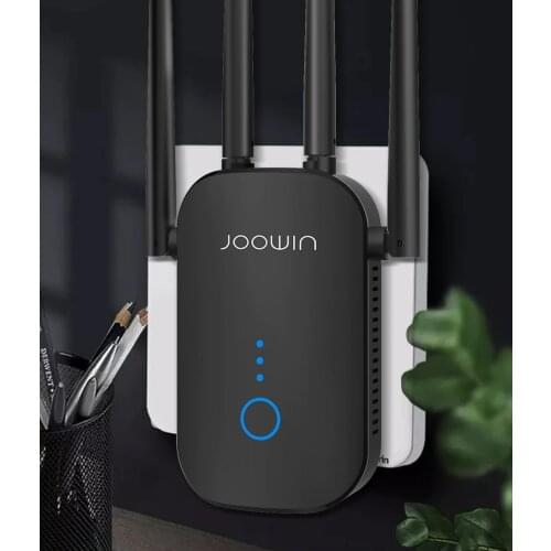 4*3dbi AntennaWiFi Repeater WiFi Extender 2.4G 5G Wireless WiFi Booster Wi Fi Amplifier 5ghz 1200Mpb Wi Fi Signal Repeater Wi-Fi