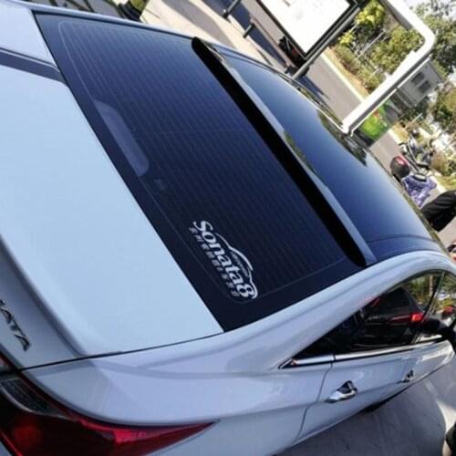 FOR Car Rear Spoiler Hyundai Sonata 2011 2012 2013 2014 Rear Lip Rear Window Spoiler ABS High Quality Colour Rear Wing Tail Fin