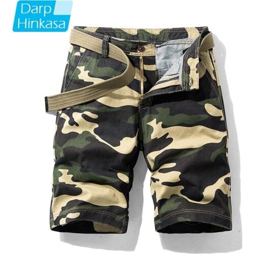 Summer Hot Casual Fashion Shorts Mens Casual Loose Five-point Pants Mens Shorts Cotton Camouflage Outdoor Overalls