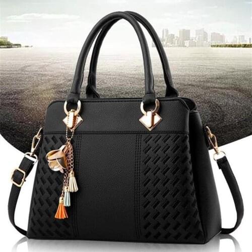 LKEEP Famous Designer Brand Bags Women Leather Handbags 2021 Luxury Ladies Hand Bags Purse Fashion Shoulder Bags Sac a Main