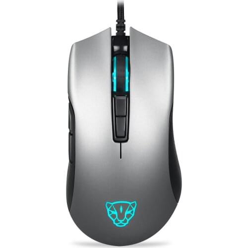 Mo Leopard V70 mouse eating chicken weapon original phase 3360 main control 12000DPI custom RGB light