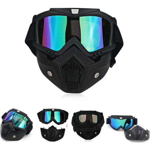 Mens and womens ski goggl snowboard glasses snowmobile ski goggles windproof removable anti-UV goggles glasses