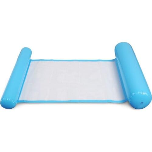 Water hammock recliner inflatable floating Swimming Mattress sea swimming ring Pool Party Toy lounge bed for swimming