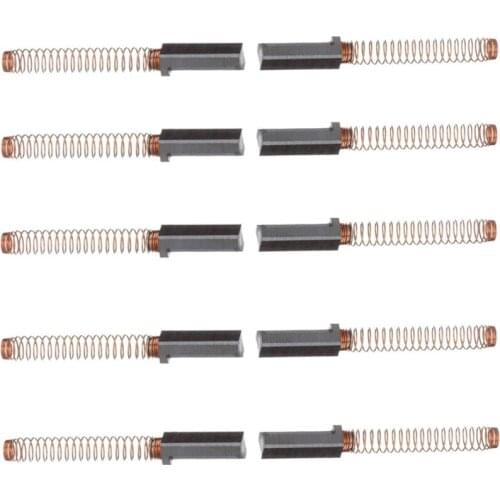 New-10 Pcs Carbon Motor Brushes Engine Brush Spare Replacement Parts Motor Brush for KitchenAid Mixers W10380496