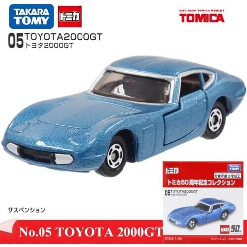 Original Tomy Mini 50th Anniversary 1:59 2000GT Coupe 05 Alloy Cars Diecast Metal Collection Model Toy Kit For Kids Baby 141259