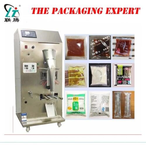 Fully Automatic Soy Sauce Vinegar Packing Machine Water Liquid Seasoning Packet Oil Soup Auto Filling And Sealing Free Shipping