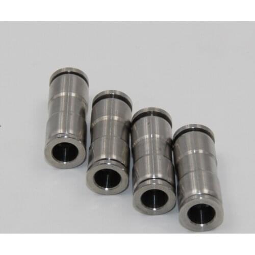 Tube size 16mm pneumatic stainless steel 316 straight union fitting