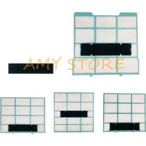 2 x Air Conditioner Outlet Air Vent Cleaning Filter Repacement Sponge Anti-Dust Net Mesh for Midea Wall-mounted Air Conditioner