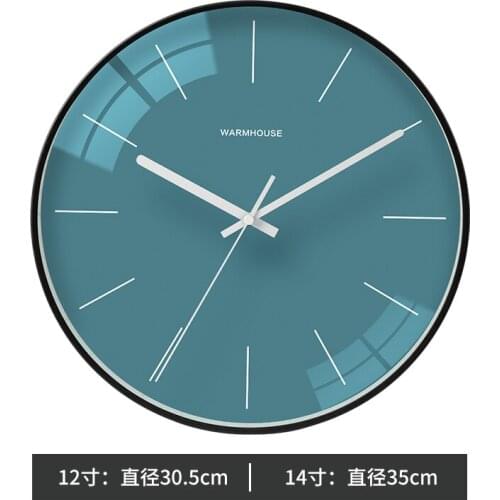 Modern Design Silent Wall Clock Digital Nordic Living Room Mute Wall Clock Minimalist Luxury Metal Duvar Saati Home Decor AD50WC