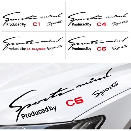 For Citroen C1 C2 C3 C4 C5 C6 C4L DS3 DS5 Motorcycle Accessories Car Sports Reflective Lamp Eyebrow Decoration Stickers Decal