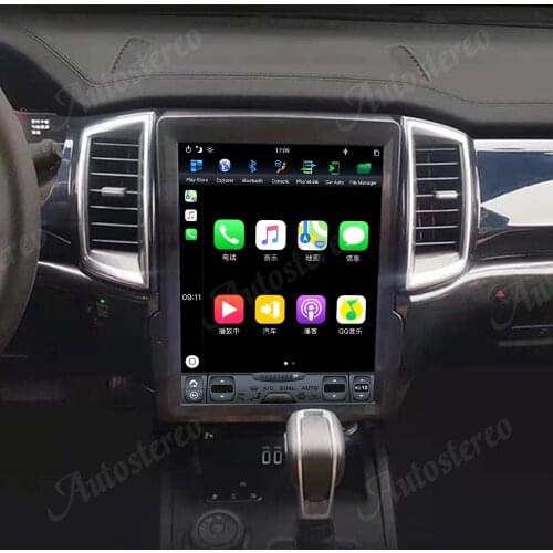 13" For Ford Ranger 2015-2020 Android 9.0 4+128G Vertical Screen Tesla Radio Car GPS Navigation Head Unit Multimedia Player Tape