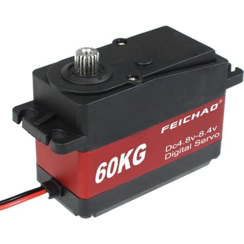 Waterproof Metal Gear Servo 60kg High Torque Digital Servo for 1/5 RC Car Accessories