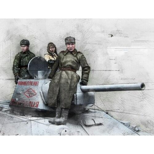 1/35 Resin Figure Model Kit Unassambled Unpainted S58