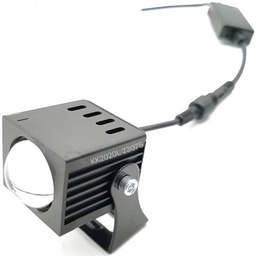 1 Pcs General-Purpose LED Work light High Beam Cannon Modified Car Spotlight External Small Steel Cannon Built-In Laser Lens