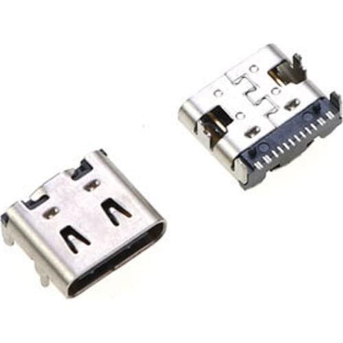 100PCS Handle Controller Type-C USB Power Interface For PS5 Handle Charging Port Accessories Silver Needle