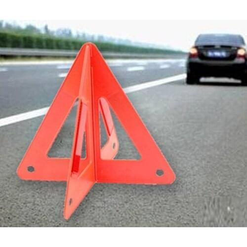 2Sets/Lot New Auto Car Warning Triangle Safety Emergency Reflective Vehicle Fault Car Safety Tool Cars Tripod Folded Stop Sign
