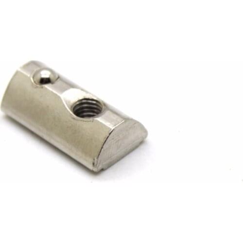 20pcs elastic nut M5 with steel ball for 20 industrial aluminum profile CPC140