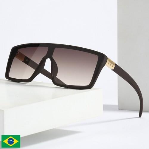 2021 Classic Vintage Square Sunglasses Women Big Sunglasses Women Men Retro Black Luxury Sun Glasses Oculos UV400 301