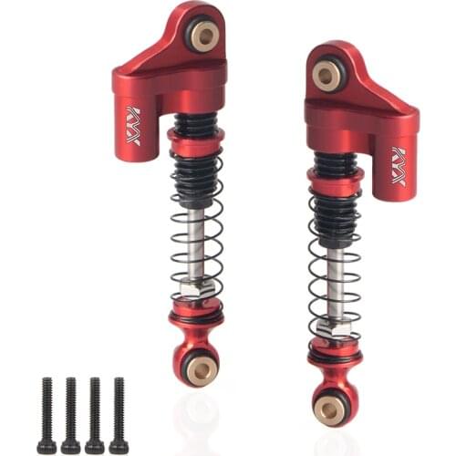 KYX Racing CNC Machined 37mm Aluminum Shock Absorber for 1/24 RC Crawler Car Axial SCX24 AXI90081 AXI00001 AXI00002 AXI00004
