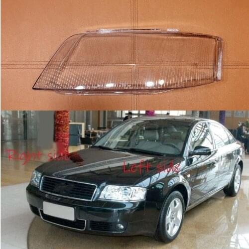 For Audi A6 C5 1999 2000 2001 2002 Car Headlight cover Headlamp Lens Auto Shell Cover