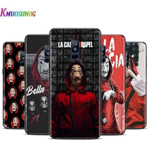 Spain TV Money Heist House For Samsung Galaxy A3 A5 A6 A7 A8 A9 A6S A8S A9S Star Plus 2016 2017 2018 Black Silicone Phone Case