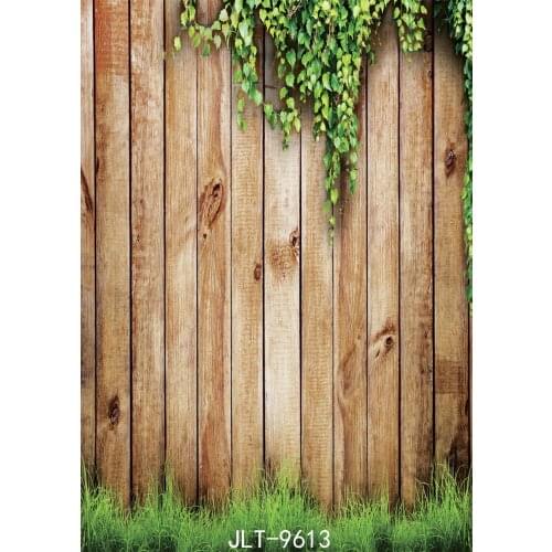 Wooden Fence Photography Backdrops Computer Printed Vinyl Cloth Customized Accesories Photocall Background for Photo Studio