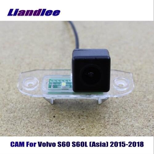 Liandlee CAM Car Reverse Rearview Camera For Volvo S60 S60L (Asia) 2015-2018 / Backup Parking Camera HD CCD Night Vision