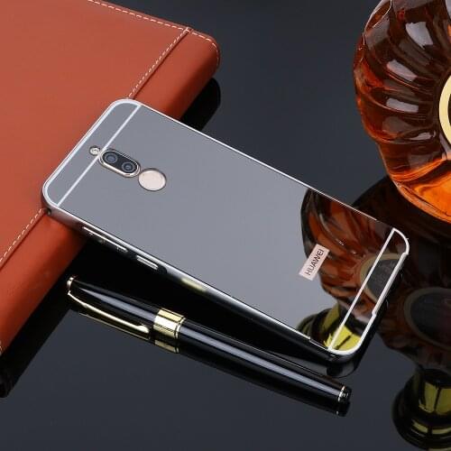 Fashion Luxury Rose Gold Mirror Cases For OPPO A9 2020 Alumimum Metal Frame shell Back Cover for OPPO A5 2020