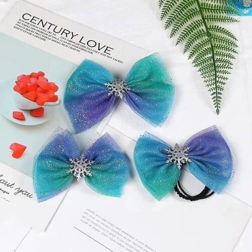 Korean Gift Box Set of 26 Childrens Rubber Band Hair Clip Little Girl Princess Hair Accessories