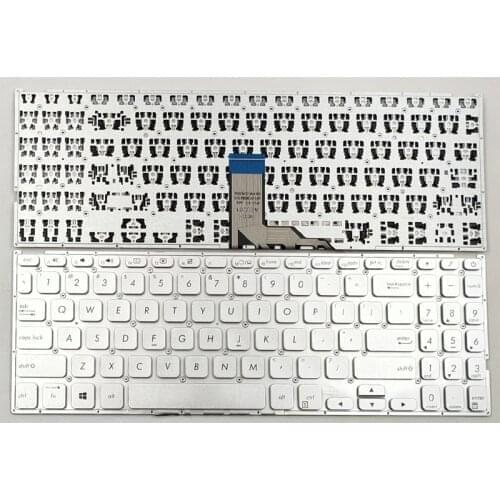 New For Asus Vivobook X512 X512D X512DA X512F X512FA X512U X512UA X512UB Laptop Keyboard US Silver