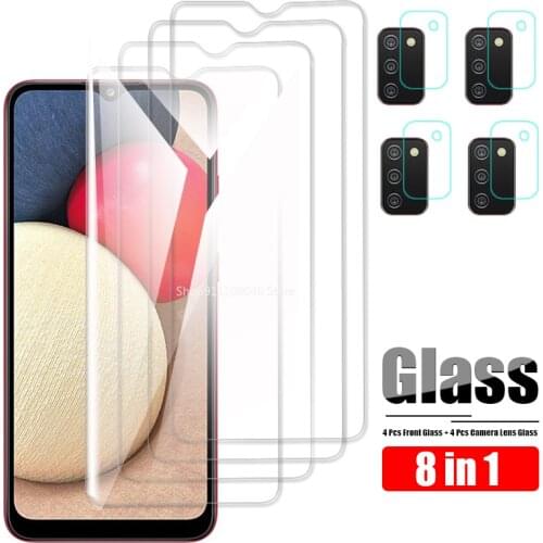 Transparent Camera Lens Glass For Samsung Galaxy A02S Tempered Glass On For Samsung A02 S Screen Protector Protective Film A 02S