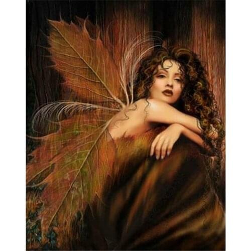 Needlework full embroidery painting cross stitch cartoon diy diamond painting kits crystal square diamond cartoon Lovely angel