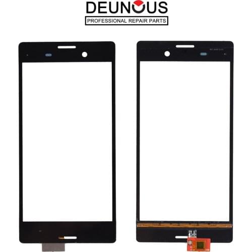 New Touch Screen Sensor For Sony Xperia M4 Aqua E2303 E2306 E2353 E2312 Touchscreen Front Panel LCD Display Digitizer Glass