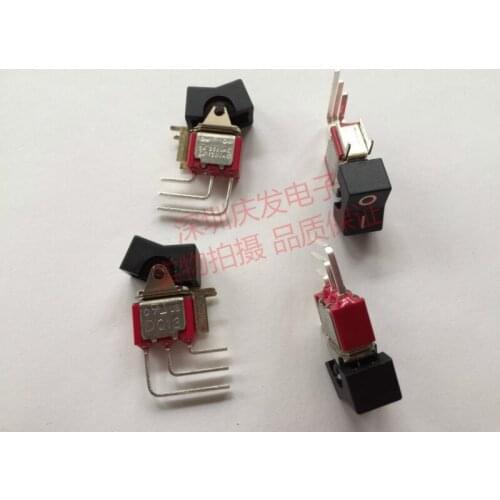 Taiwan Deli button switch rocker boat bowl pin switch 3 feet 2 file