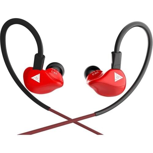 QKZ VK3 Universal 3.5mm In-Ear HiFi Music Wired Earphones Earpiece With Microphone mini Earbuds Earphones Comfortable To Wear