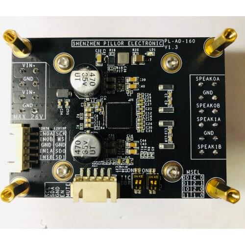 High quality hifi digital ClassD power amplifier module merus ma12070 2x80w