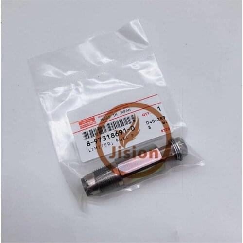 JISION Excavator Parts 4HK1 Original Common Rail Limiting Pressure Valve For NPR75 8-98032549-0 8-97318691-0