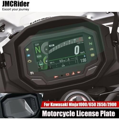 For Kawasaki Z650 Z900 NINJA650 2020 Z H2 NINJA1000 2020 Motorcycle speedometer Scratch TPU Protection Film Dashboard Screen