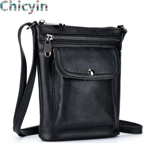 Woman Phone Bag Soft Solid Crossbody Bag For Women Luxury Brand Designer Crossbody Causal Messenger Bags Tote Leather Clutch-bag