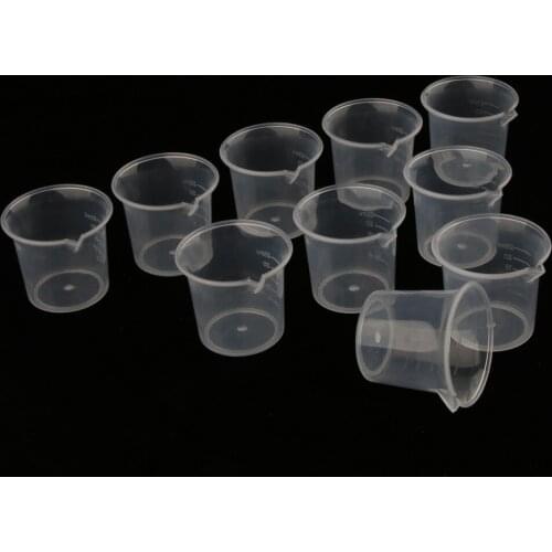 10 PCS 25ml Liquid Medicine Rice Measuring Cups Jug Beaker
