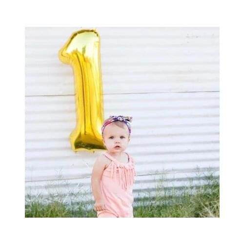 40 inch Foil Balloon Birthday Party Decorations Kids Princess Party Supplies 0-9 Numbers Wonder Woman Party Supply