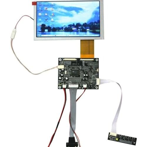 6.2" TFT TIANMA TM062RDH03 800x480 60Pin LCD Screen Panel plus VGA AV Controller Kit
