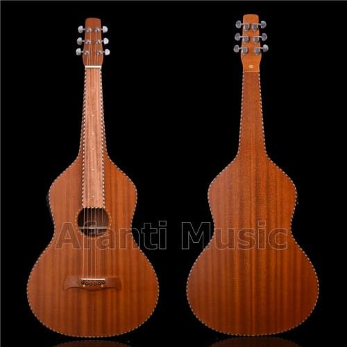 Afanti Music All Sapele Wood Weissenborn Hawaiian Slide Guitar (HG-735)