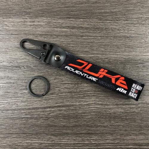 Motorcycle Accessories Embroidery Key Ring Key chain keyring For JDM KTM DUKE 125 390 250 690 790 890 1290 999